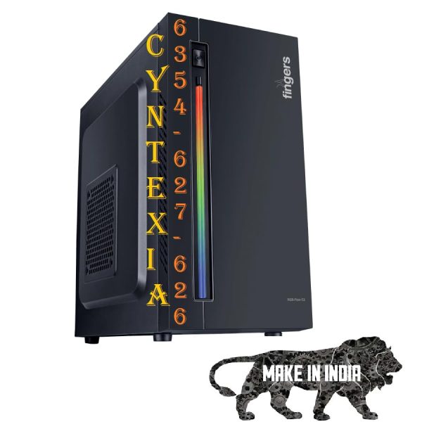 Cyntexia Computer Desktop Office PC Core i5-2400 / 08GB RAM / 240GB SSD/HDMI/VGA/Ethernet/Basic Software Installed (Black)