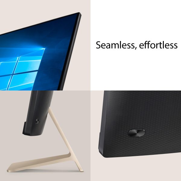 ASUS Vivo AiO V222, 4 core Intel Pentium Silver J5040, 21.5" (54.61cm), All-in-One Desktop (8GB/256GB SSD/Win11/1Year McAfee Security/Wired Keyboard & Mouse Included/Black/4.8 kg), V222GAK-BA034W - Image 3